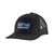 Patagonia | Patagonia Men's P-6 Logo Trucker Hat, 颜色Black