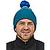 color Ftz R Rtro Strp Kn/Cr Blu, Patagonia | Patagonia Powder Town Beanie