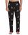 颜色: Black Beau, Perry Ellis | Men's Deluxe Touch Knit Printed Pajama Pant