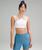 Lululemon | Flow Y Strappy Bra Nulu *Light Support, A–C Cups, 颜色White