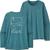 颜色: SDWX-Swelldrifter/Wetland XDye, Patagonia | Women's Long Sleeved Capilene Cool Daily Graphic Shirt - Waters