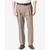 商品Dockers | Men's Signature Lux Cotton Classic Fit Pleated Creased Stretch Khaki Pants颜色Timber Wolf