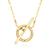 颜色: 18 in, RS Pure | RS Pure by Ross-Simons Italian 14kt Yellow Gold Charm-Compatible Toggle Necklace