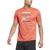 商品Reebok | Men's Speedwick Running Graphic T-Shirt颜色Orange Flare/Black