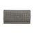 Mancini Leather Goods | Women's Basket Weave Collection RFID Secure Quadruple Fold Wallet, 颜色Gray