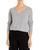 color Steel, Vince | Weekend V Neck Cashmere Sweater