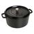 商品Staub | Staub Cast Iron 9-qt Round Cocotte颜色matte black