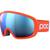 颜色: Fluorescent Orange/Spektris Blue, POC Sports | Fovea Mid Clarity Comp Goggles