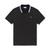 商品第2个颜色Black, Lacoste | Men's Striped Collar Polo, Created for Macy's