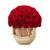 商品第1个颜色Red Flame, Rose Box NYC | Wooden Premium Half Ball of Roses