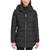 Calvin Klein | Women's Stretch Hooded Puffer Coat, Created for Macy's, 颜色Black