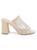 color NUDE, Charles David | Runaway Rhinestone-Studded Block-Heel Sandals