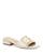 Sam Edelman | Women's Deacon Square Toe Buckle Block Heel Slide Sandals, 颜色Modern Ivory