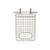 商品第1个颜色Slate, Spectrum | Grid Over The Cabinet Towel Bar Bag Storage