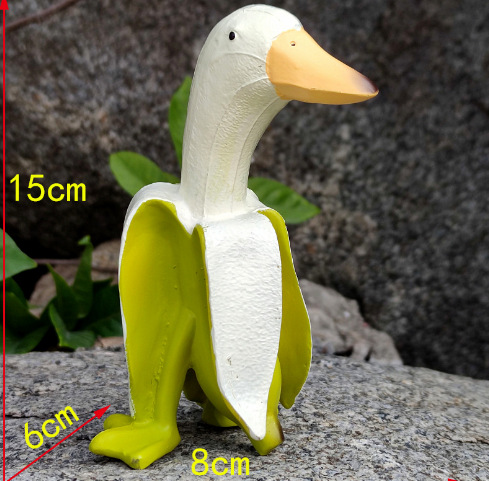 商品第2个颜色香蕉绿鸭, YeeCollene | 蕉个朋友鸭可爱搞怪创意香蕉鸭摆饰家居摆件桌面装饰品