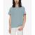 商品Calvin Klein | Men's Solid Tech Piqué T-Shirt颜色Dove Blue