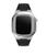 color Silver, Daniel Wellington | 44 mm Switch Smartwatch Case with Rubber Strap
