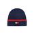 Tommy Hilfiger | Men's Rubber Flag Patch Tipped Cuff Hat, 颜色Desert Sky