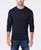 颜色: Navy Blue, Club Room | Men's Solid Crew Neck Merino Wool Blend Sweater, Created for Macy's