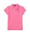 商品Ralph Lauren | Short Sleeve Mesh Polo Shirt (Big Kids)颜色Baja Pink