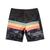 Quiksilver | Men's Surfsilk Hawaii Stripe Drawstring 20" Board Shorts, 颜色Black