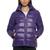 商品第11个颜色Purple, GUESS | Women's High-Shine Hooded Puffer Coat