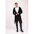 color Black, RON TOMSON | Men's Modern Fuzzy Long Cardigan Sweater
