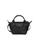 商品第1个颜色BLACK, Longchamp | Small Le Pliage Leather Crossbody Tote