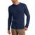 商品Club Room | Men's Cable-Knit Cotton Sweater, Created for Macy's颜色Navy Blue