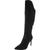 商品Nine West | Nine West Womens Telena Zipper Wide Calf Knee-High Boots颜色Black