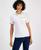 颜色: Brt White, Tommy Hilfiger | Women's Cotton Contrast-Trim Polo Top