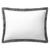 商品Ralph Lauren | RL Organic Sateen Border Decorative Pillow, 16"W x 12"L颜色True Graphite