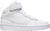 NIKE | Nike Kids' Grade School Court Borough Mid 2 Shoes, 颜色White/White/White