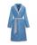 颜色: Skye Blue, Boss Home | Lord Woman's Cotton Velour Shawl Bathrobe