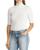 color White, Ralph Lauren | Elbow-Sleeve Turtleneck