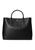 商品Ralph Lauren | Leather Large Marcy Satchel颜色BLACK