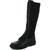 color Black Leather, Sam Edelman | Sam Edelman Womens Lila Leather Lace Up Knee-High Boots