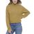 商品Calvin Klein | Women's Solid Long Sleeve Mock Neck Sweater颜色Olive Oil