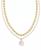 颜色: Pastel Mix, Kendra Scott | 14k Gold-Plated Color Flower Layered Pendant Necklace, 16" + 3" extender