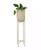 颜色: Beige, CosmoLiving | Metal Planter with Removable Stand