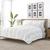 颜色: light gray, IENJOY HOME | Classic Damask Light Gray Reversible Pattern Quilt Coverlet Set Ultra Soft Microfiber Bedding
