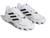 颜色: Footwear White/Core Black/Silver Metallic, Adidas | Purehustle 3 Mid Softball Cleats
