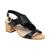 color Black, Charles David | Women's Cannon Block Sandals