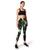 商品SWEATY BETTY | Power High Waist 7/8 Workout Leggings颜色Green Disperse Print