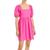 Wayf | WAYF Womens Summer Short Mini Dress, 颜色Hot Pink