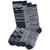 商品Tommy Hilfiger | Men's 2-Pk. Stripe Cushioned Boot Socks颜色Navy