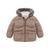 商品第1个颜色Warm Beige, Rokka&Rolla | Baby Boys' Sherpa Lined Puffer Jacket Warm Winter Coat with Hood for Newborn Infants Toddler