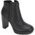 商品Kenneth Cole | Kenneth Cole New York Womens Justin Lug Chelsea PG Ankle Boots颜色Black