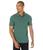 商品Lacoste | Short Sleeve Solid Stretch Pique Regular颜色Garden Green