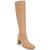 Sam Edelman | Women's Issabel Square-Toe Sculpted-Heel Boots, 颜色Light Golden Caramel